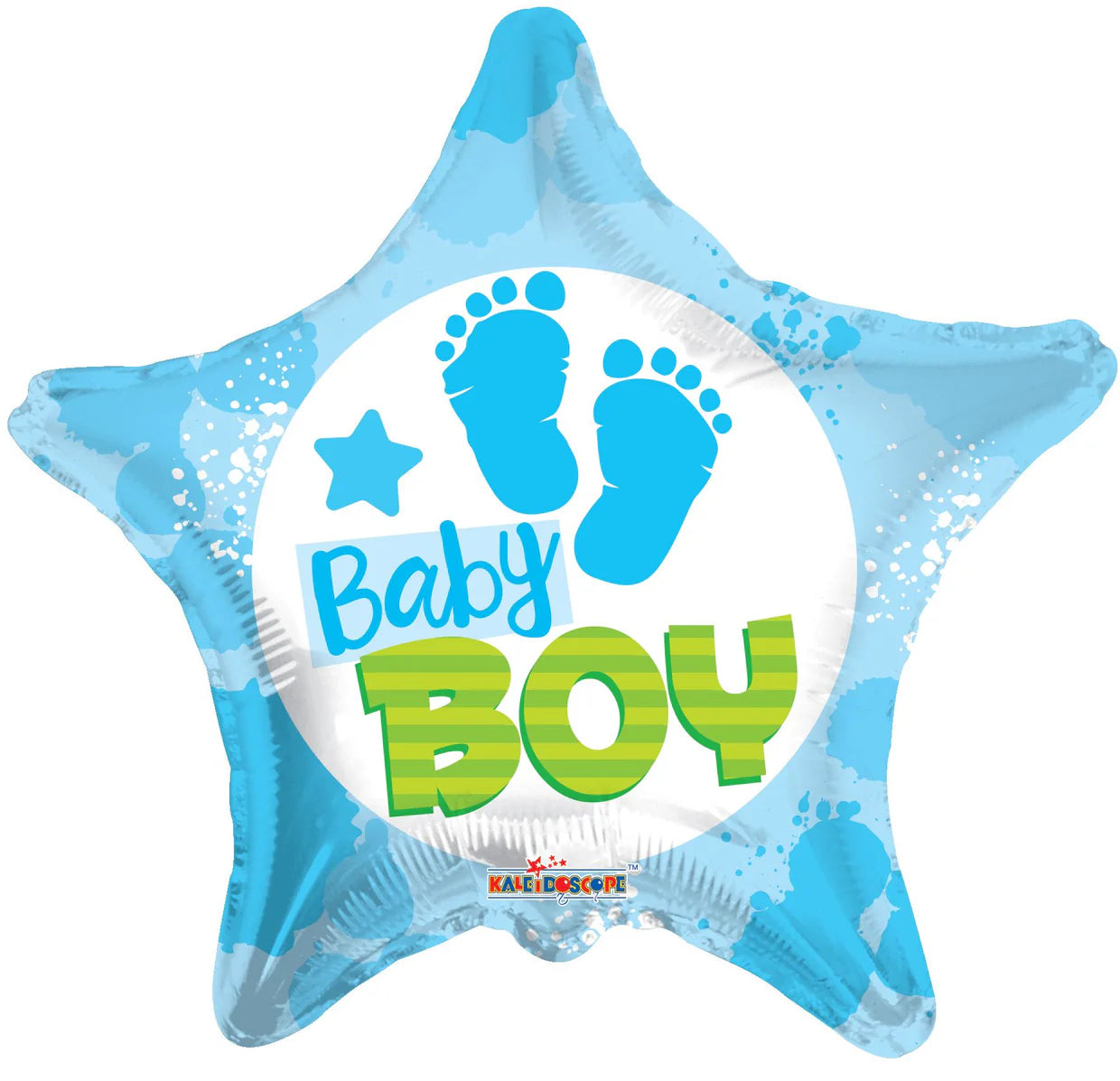 18" Baby Boy Star Shape Foil Balloon