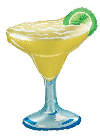 Jumbo Margarita Glass Foil Balloon 23"