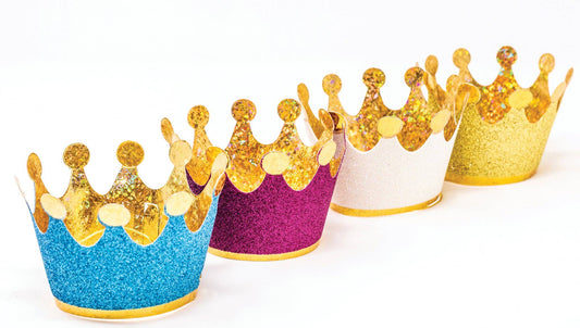 Colorful Mini Party Crowns