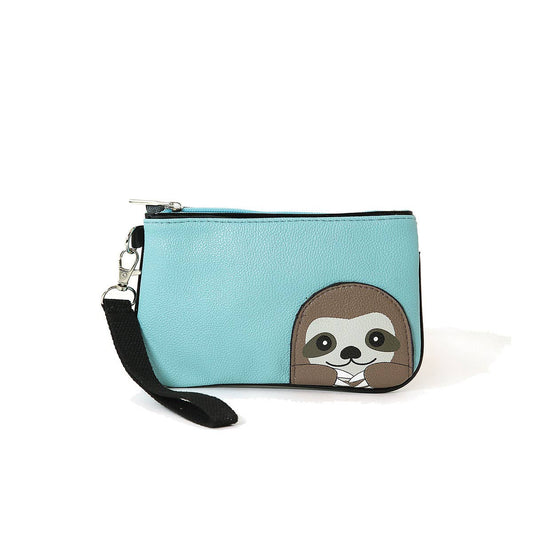 Peeking Baby Sloth Wristlet