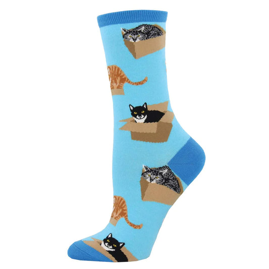 Cat In a Box Socks