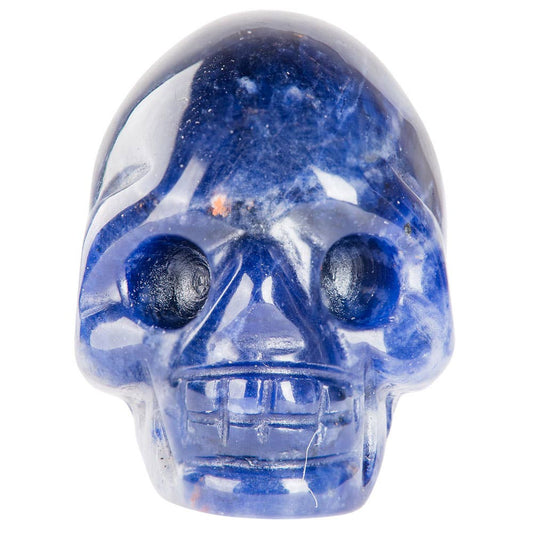 Sodalite Gemstone Skull