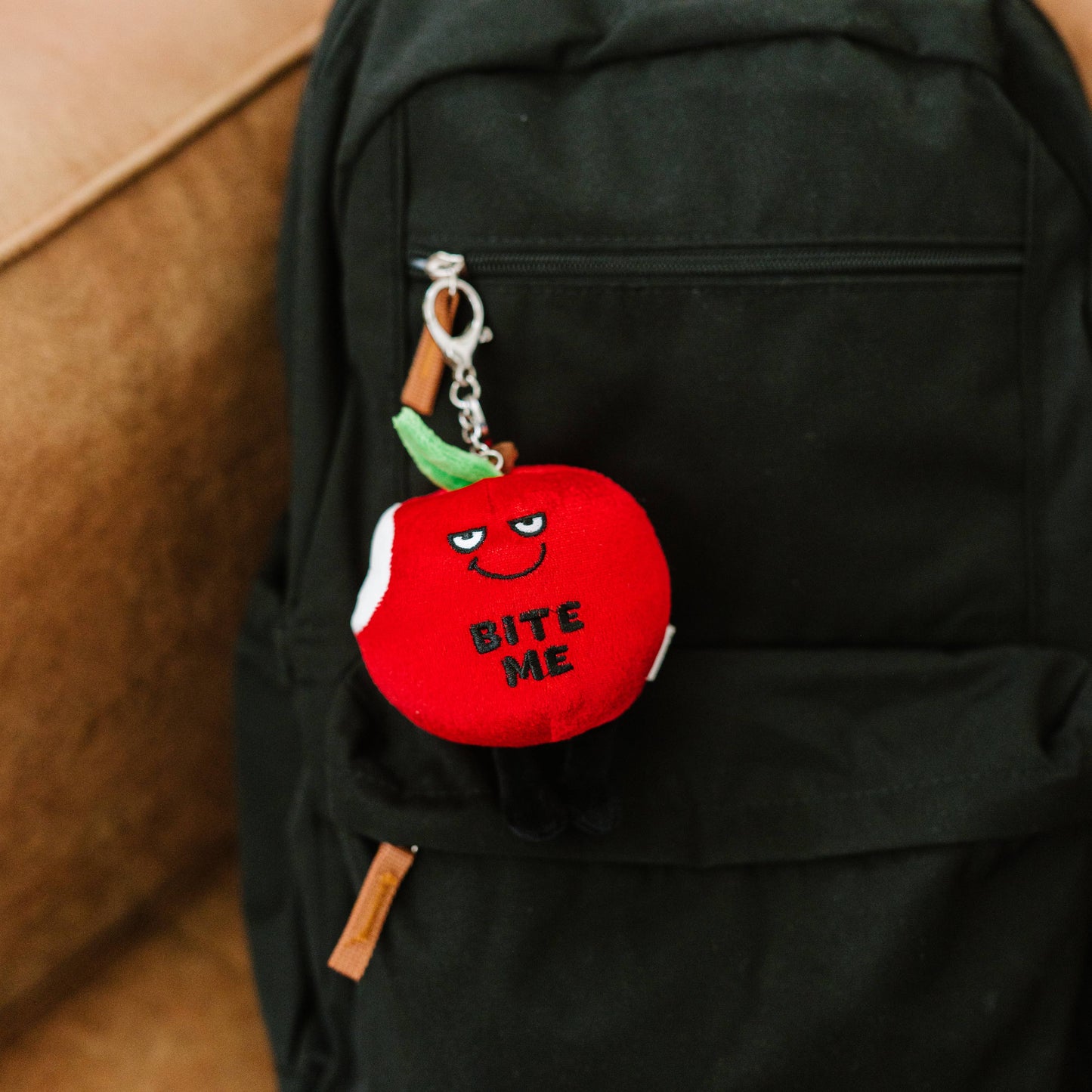 Apple Plush Bag Charm