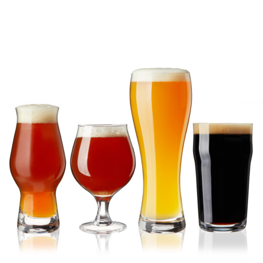 Craft Beer Tasting Glasses Kit - Set of 4