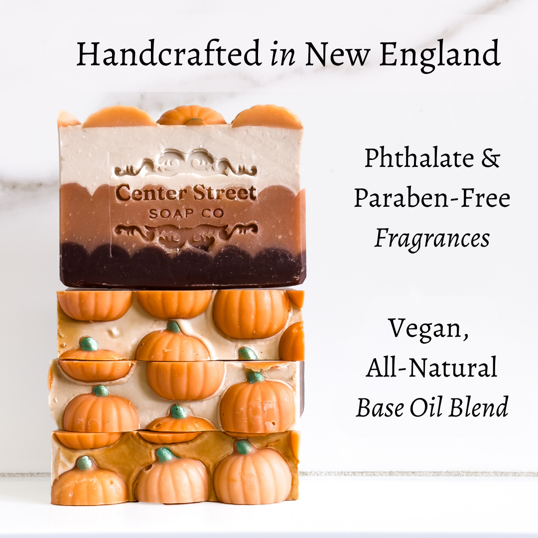 Pumpkin Spice Halloween Handmade Bar Soap