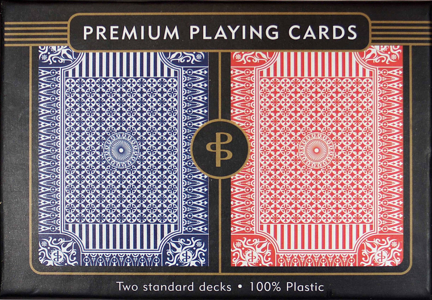 Blue & Red Premium Playing Cards