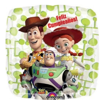 Toy Story Feliz Cumpleanos Foil Balloons