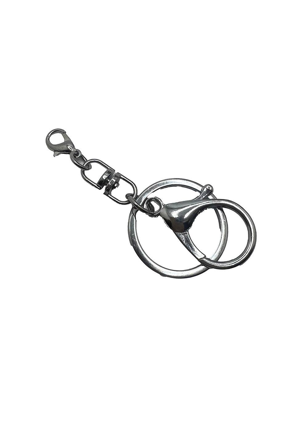 Skelekitty Plush Keychain