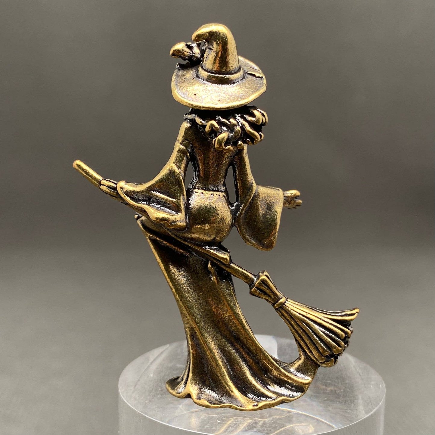 Brass Witch Craft Figurine