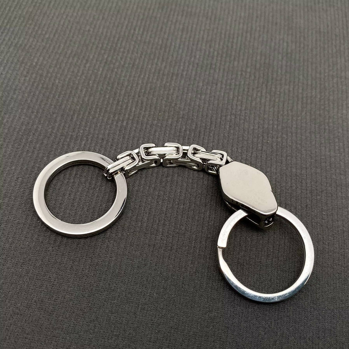 Stainless Steel Snake Keychain