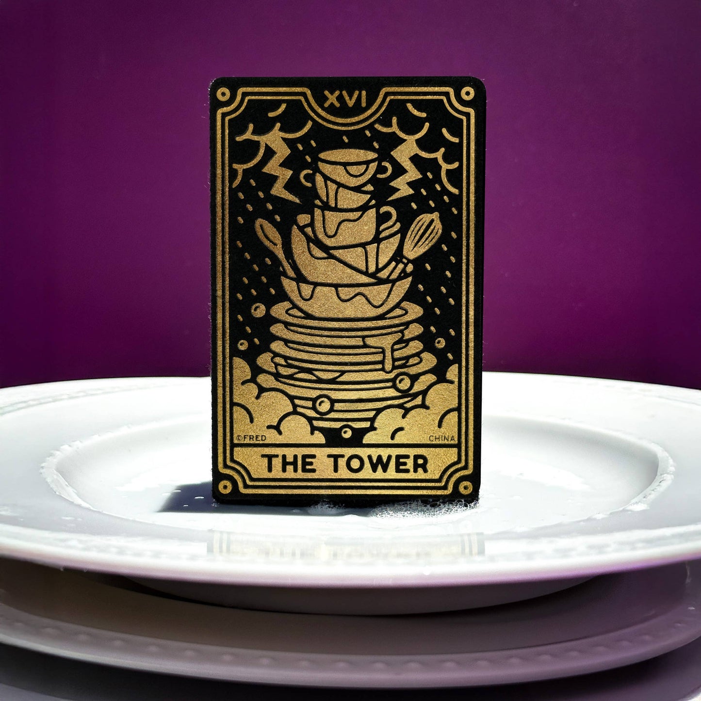 Sponges - CLEAN FATE - Tarot Card Designs, Metallic