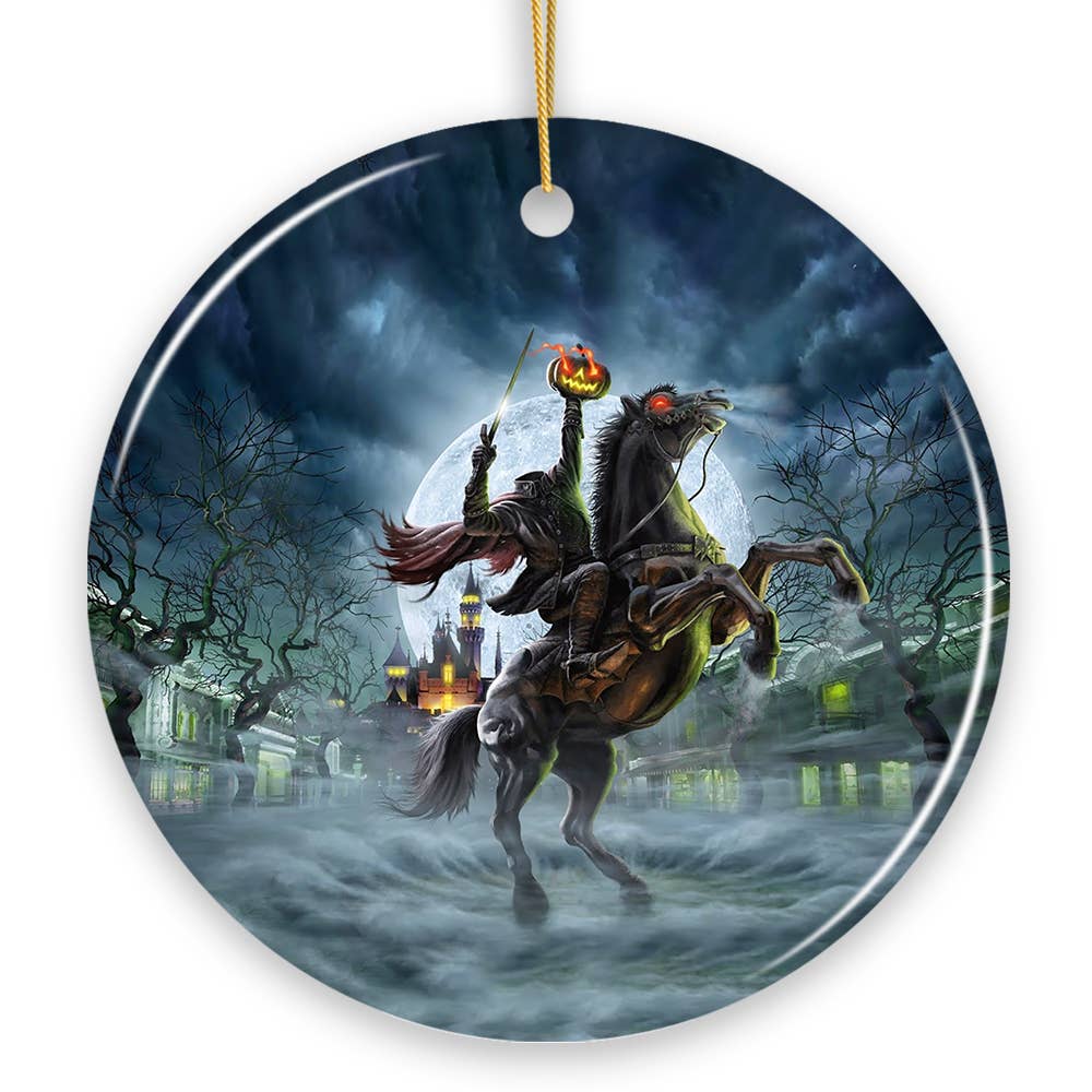 The Headless Horseman Spooky Halloween Ornament