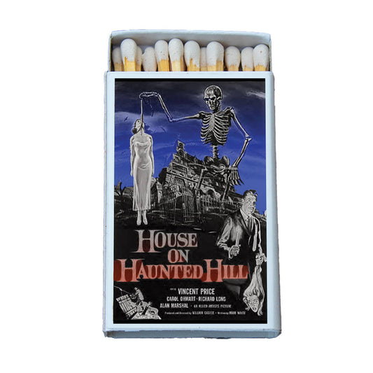 Haunted Hill Horror Movie Decorative Matches