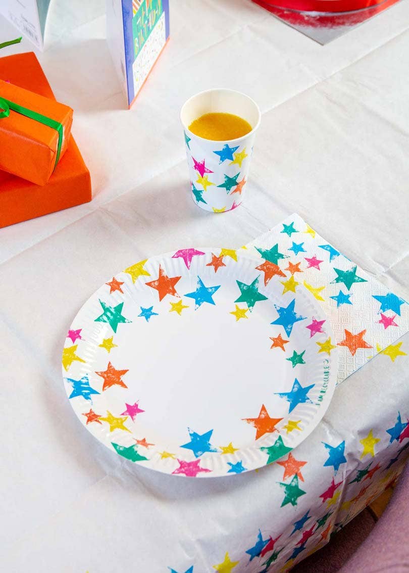 Birthday Brights Star, Home Recyclable Paper Cup With Card