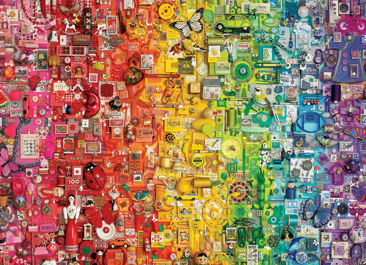 Colourful Rainbow 1000pc puzzle