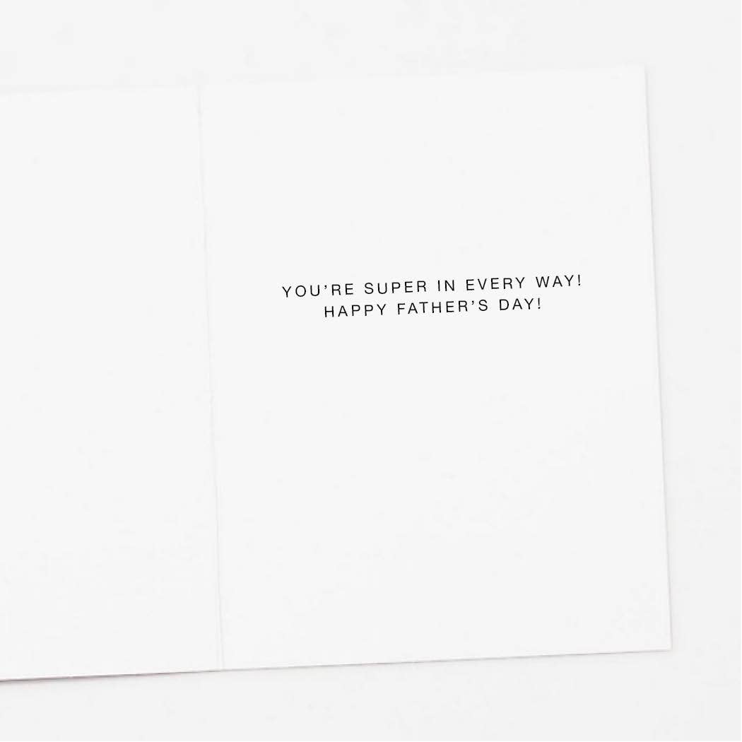 Super Dad Father's Day Card