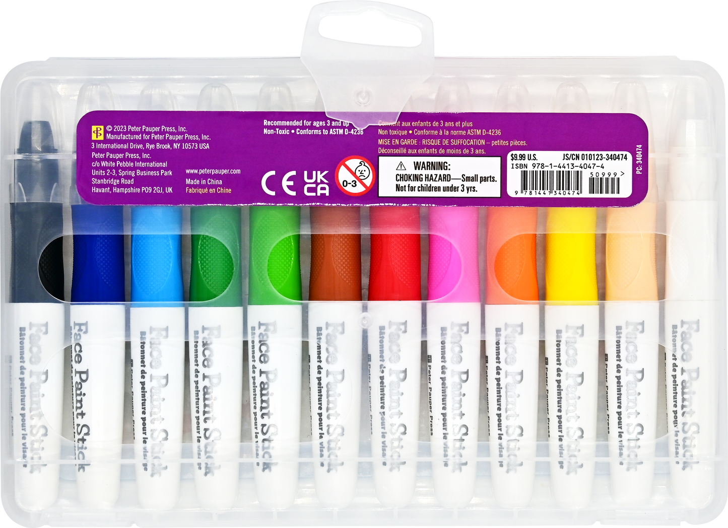 Studio Series Junior Face Paint Sticks (Set of 12)