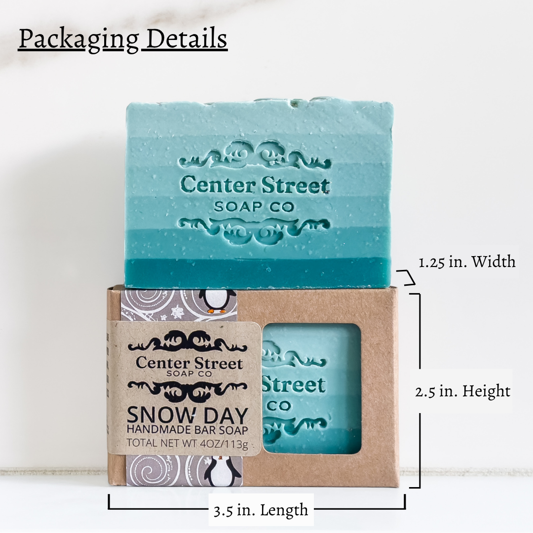 Snow Day Handmade Bar Soap