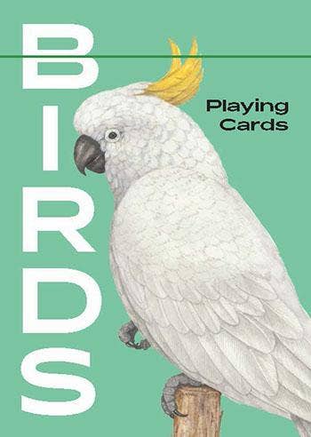 Birds Playing Cards