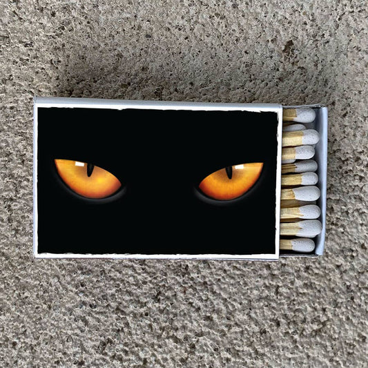 Cat Eyes Matchbox Decorative Matches