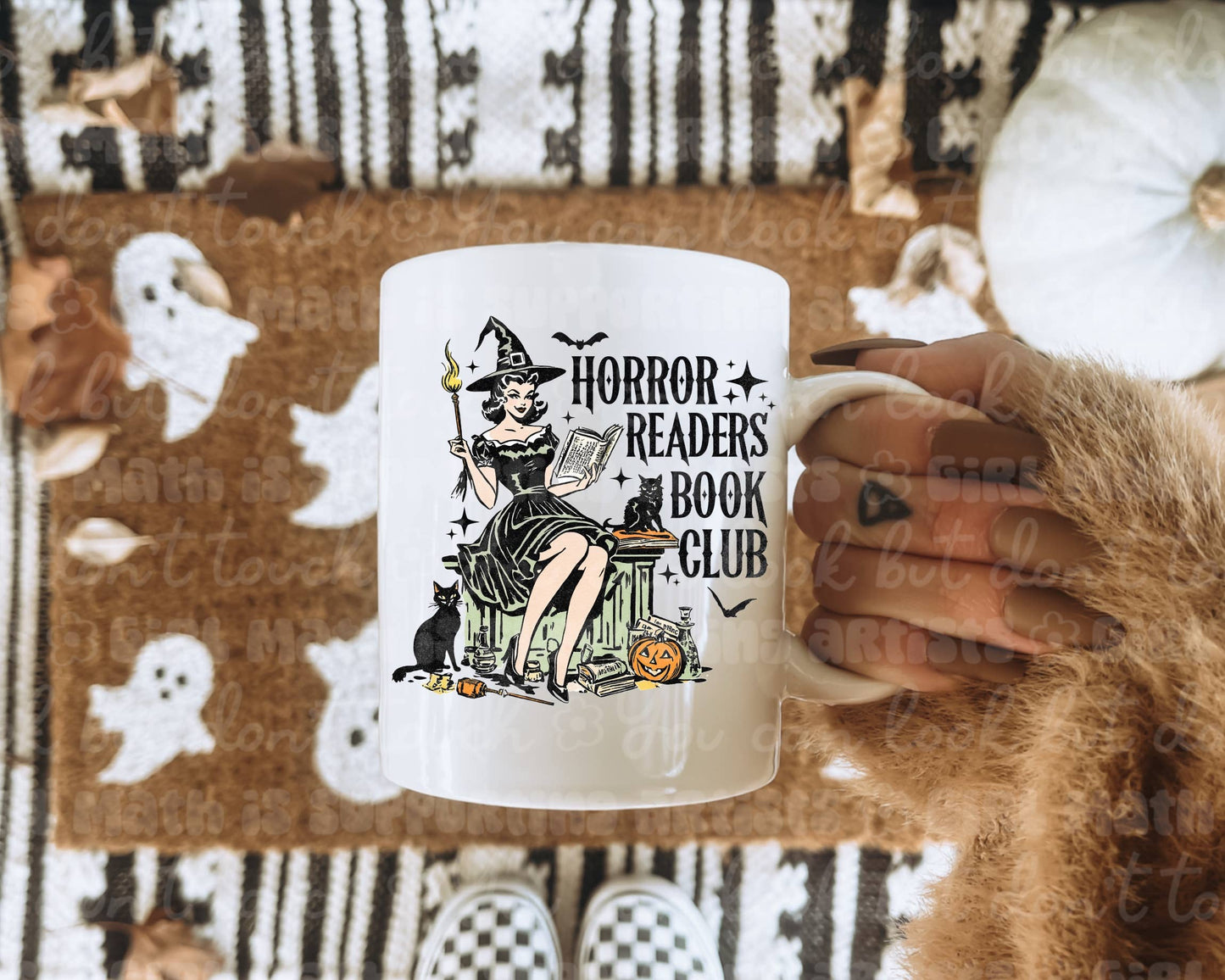 Horror Readers Book Club Halloween Coffee Mug