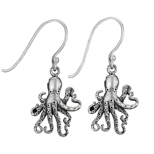 Intelligent Creature Sterling Silver Earrings