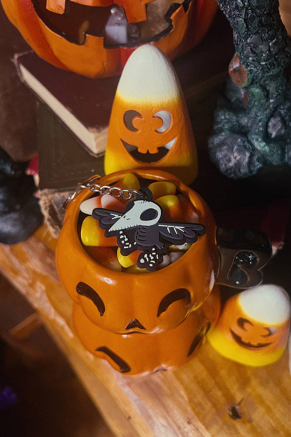 Quoth The Raven Keychain