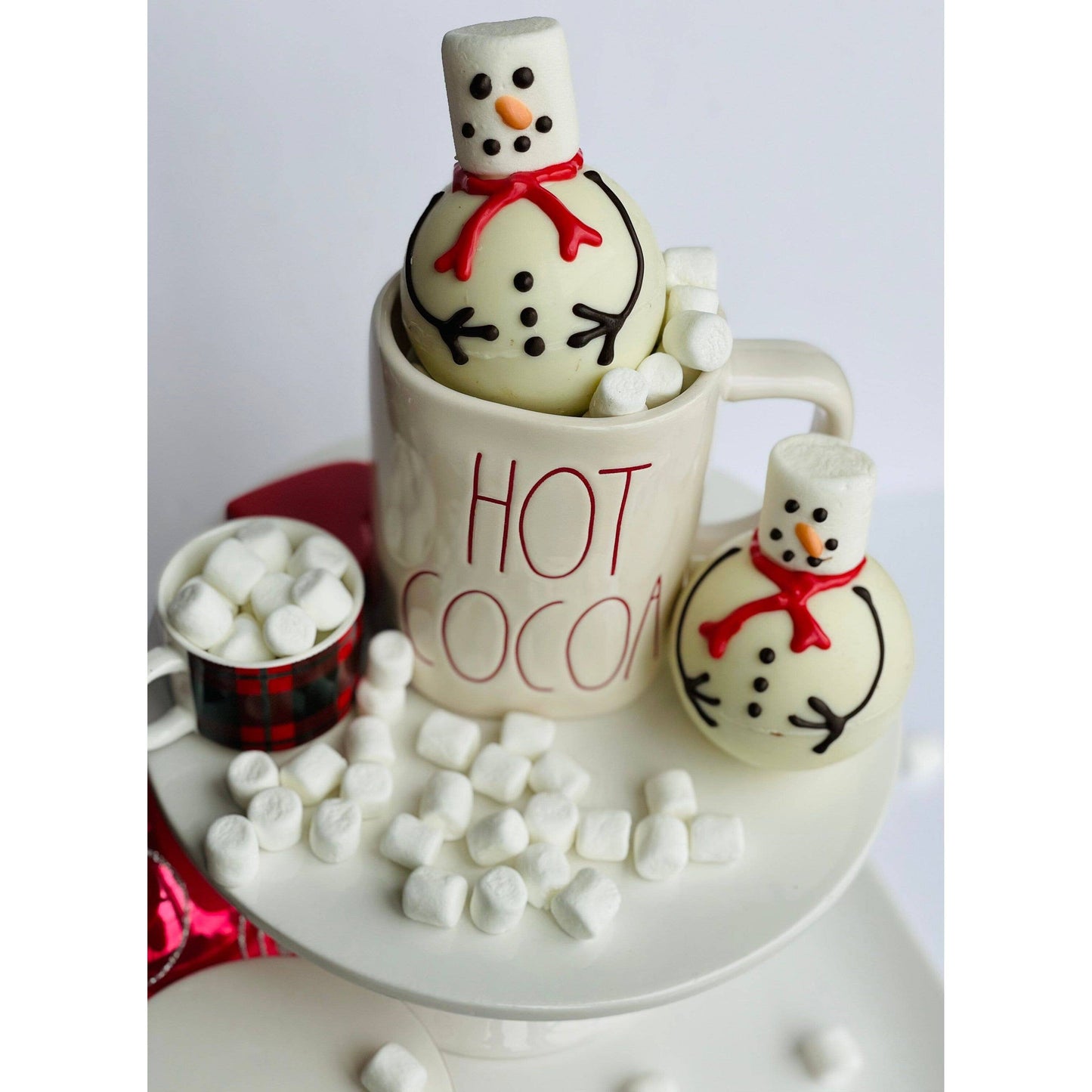 Snowmen Hot Chocolate Bombs