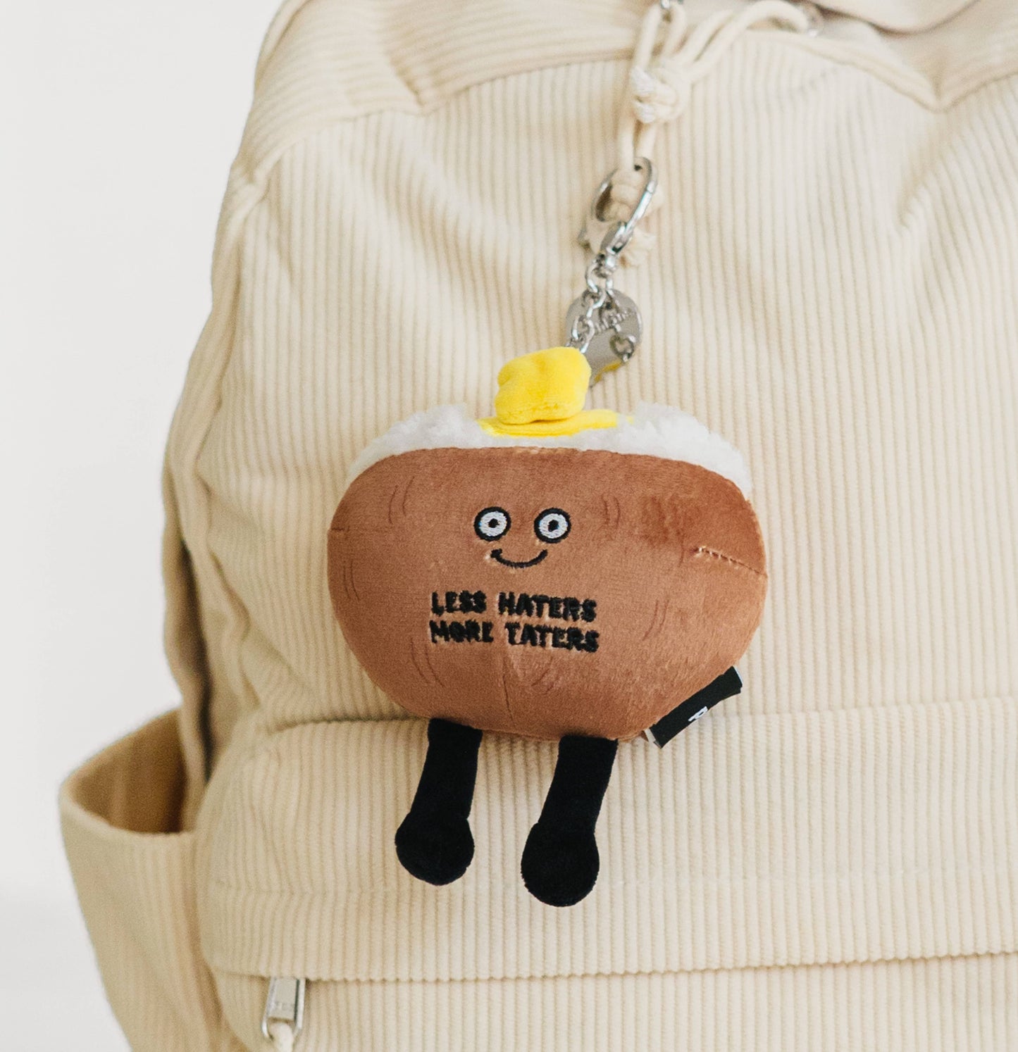Potato Cute Haters Plush Bag Charm