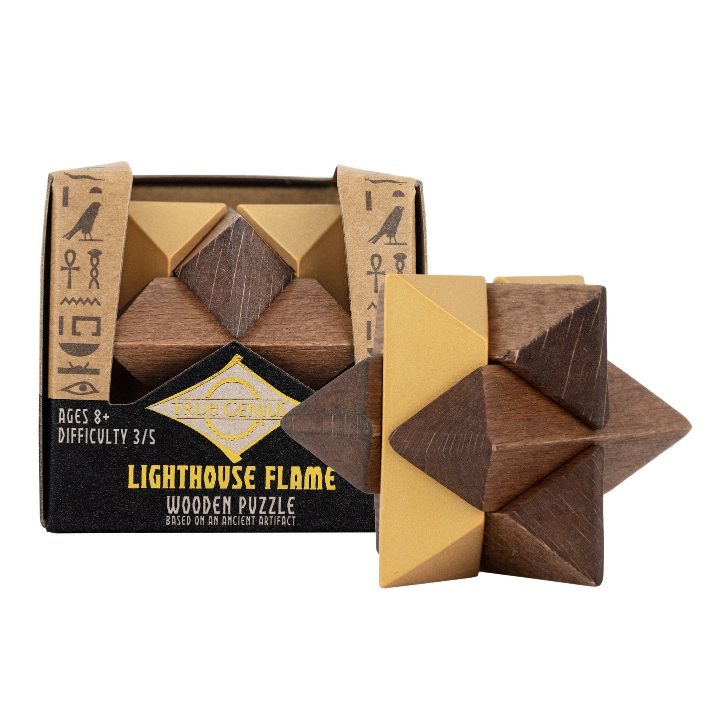 Lighthouse Flame Mini Wooden Brainteaser