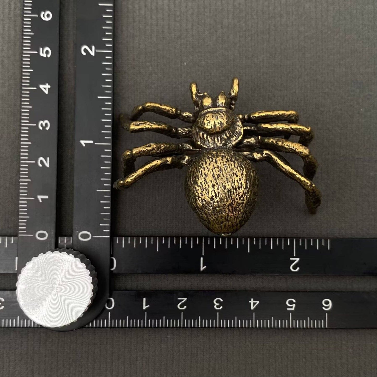 Brass Spider Figurine
