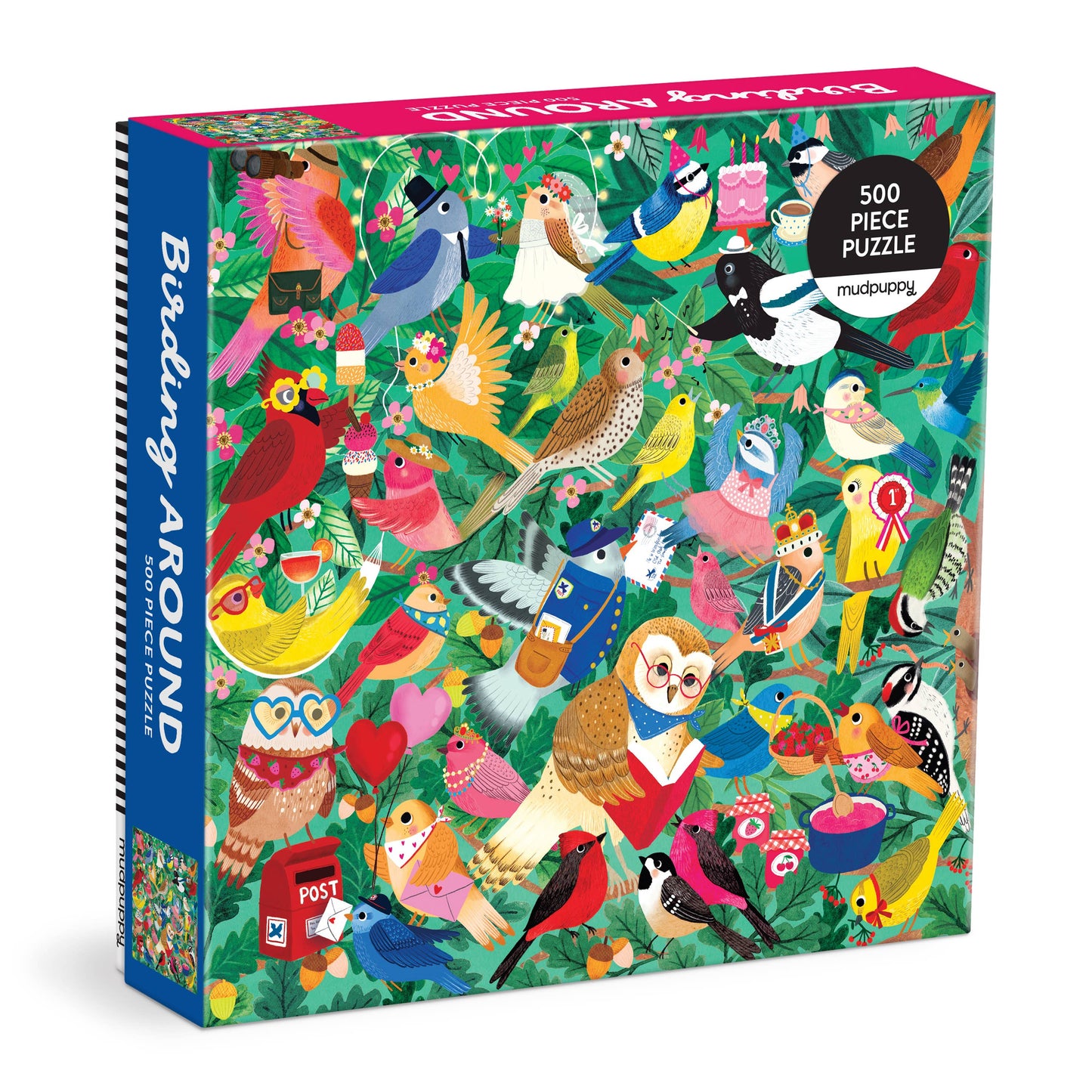 Birding Around 500 Piece Puzzle