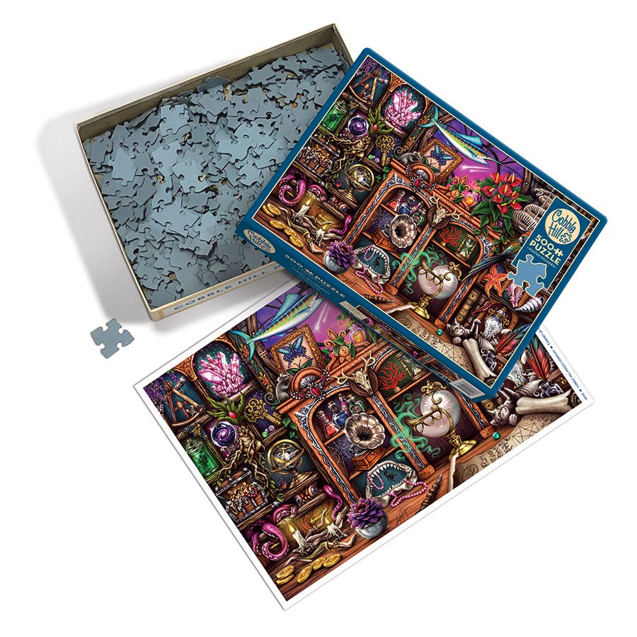 Cabinet of Curiosities 500-Piece Puzzle