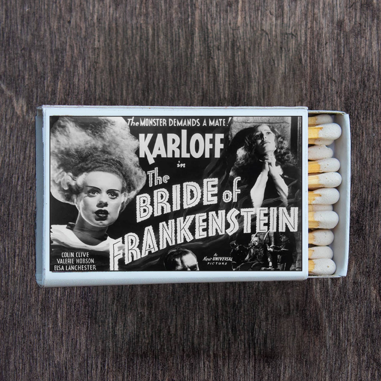 Bride of Frankenstein Movie Poster Matchbox