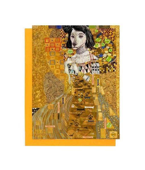 Gustav Klipped Greeting Card