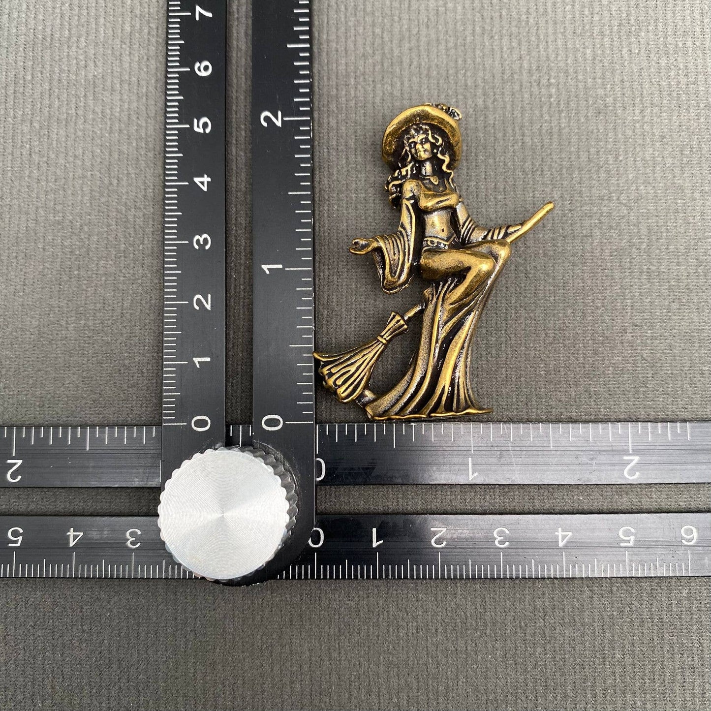 Brass Witch Craft Figurine