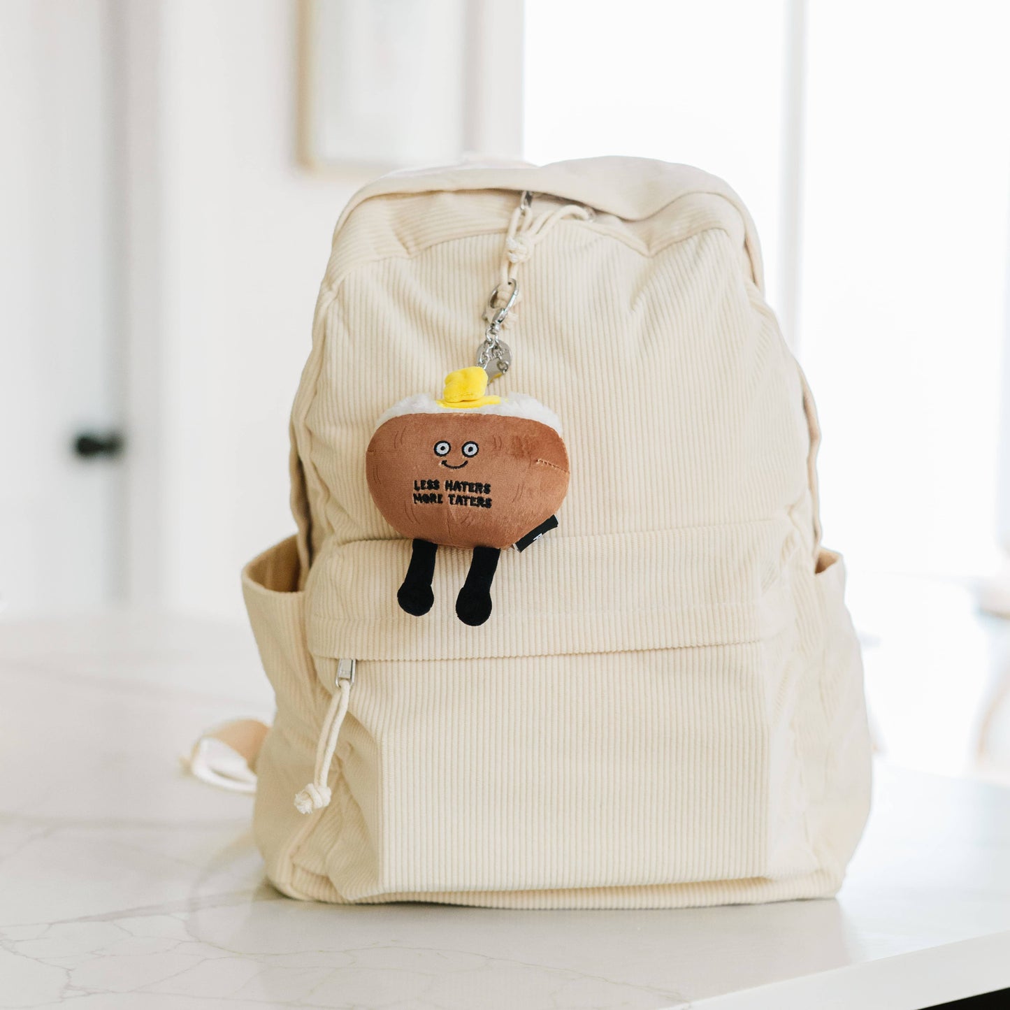Potato Cute Haters Plush Bag Charm
