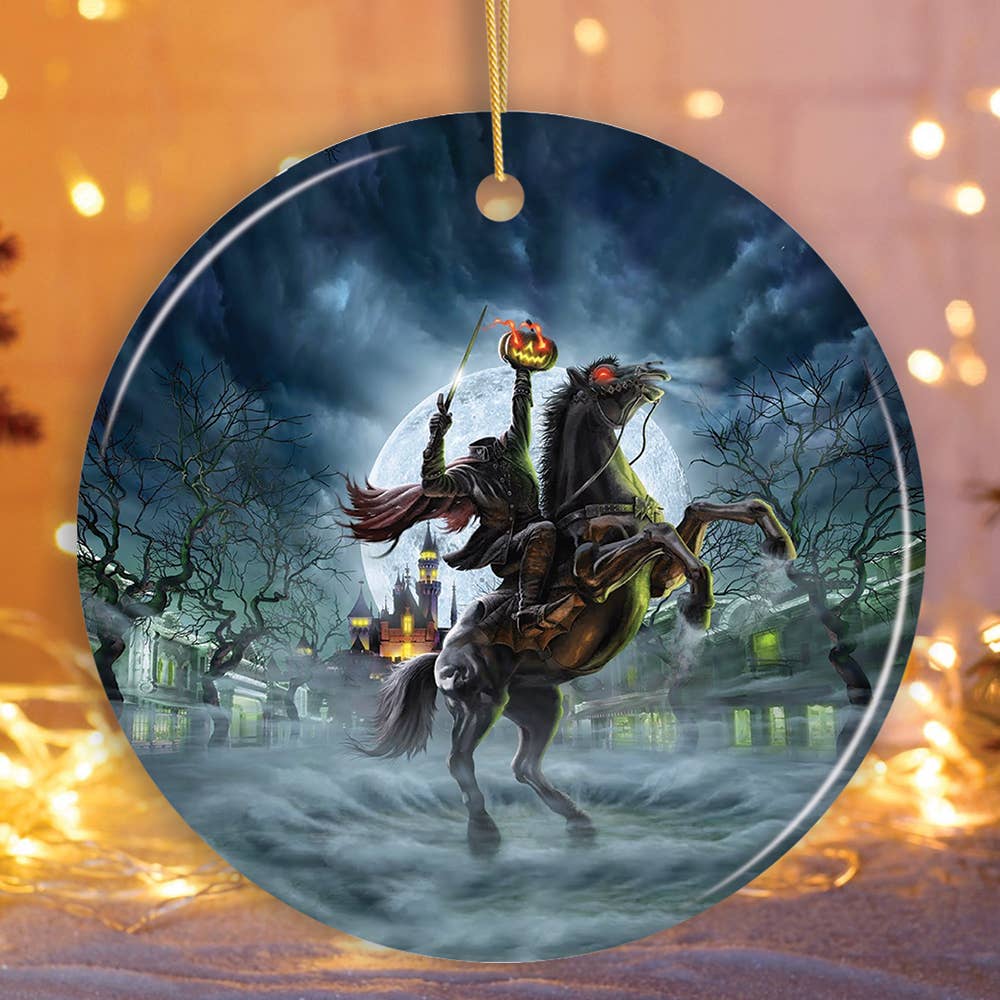 The Headless Horseman Spooky Halloween Ornament