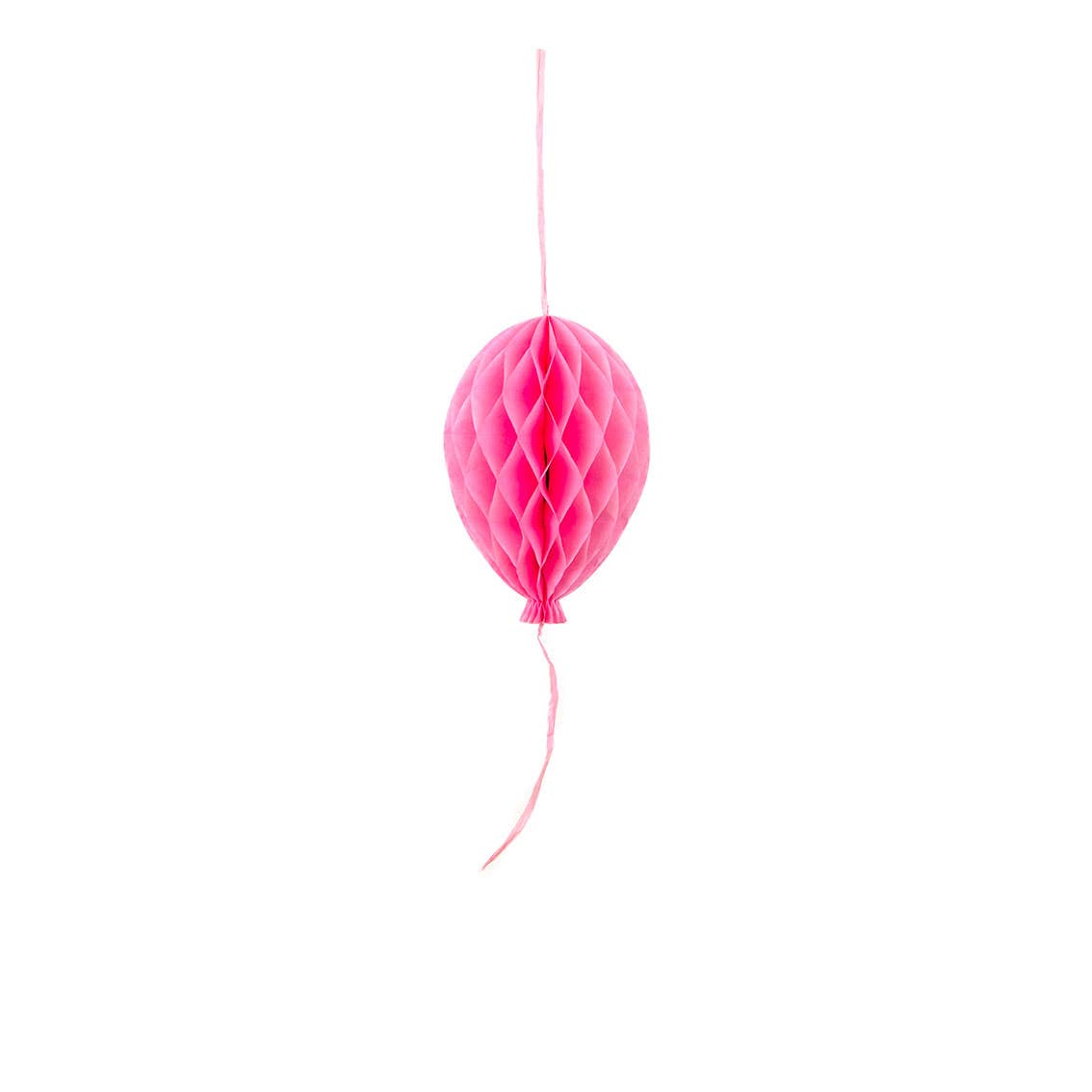 Pink Honeycomb Balloons Decorations - 3 Pack