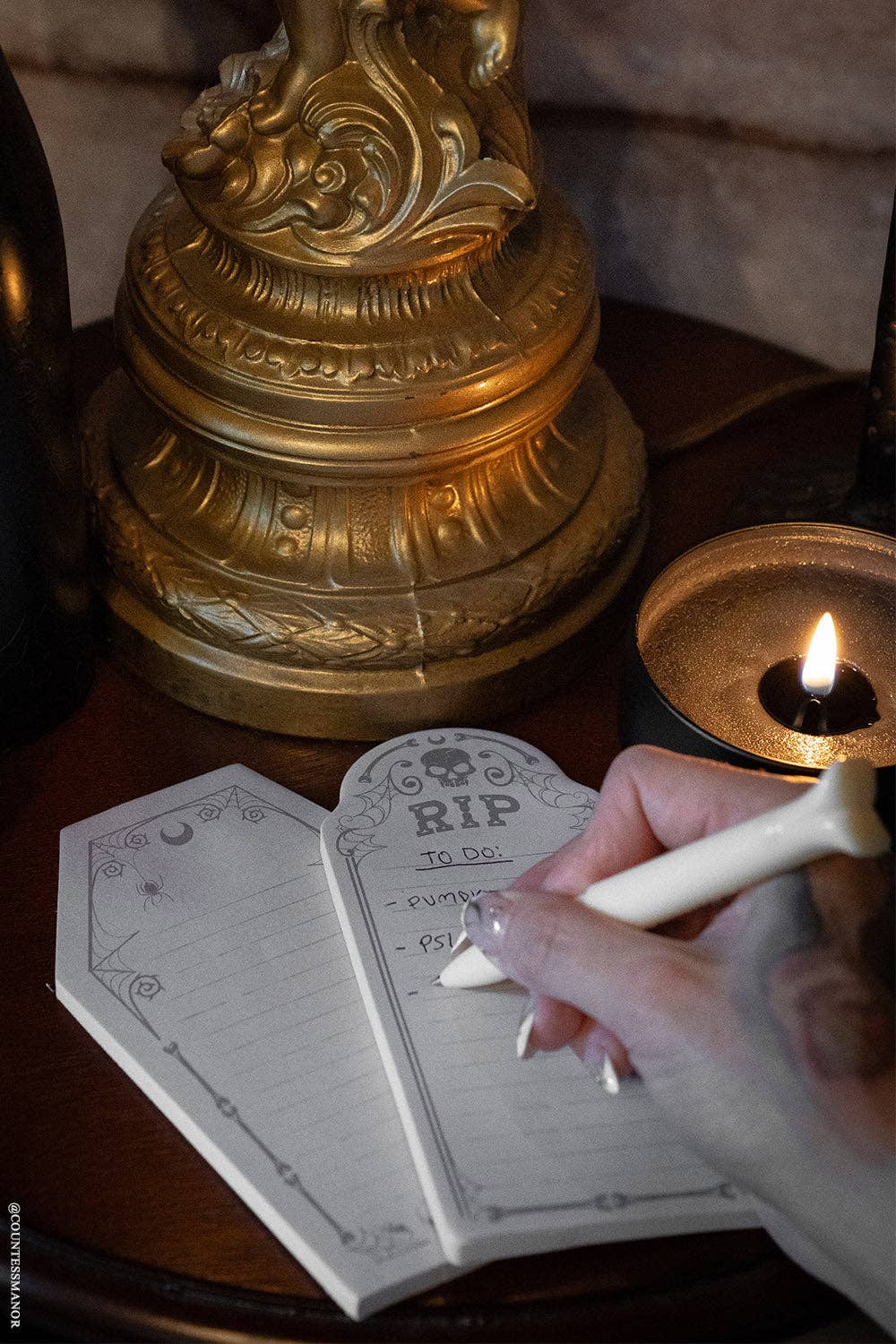 Grave Thoughts Tombstone Note Pad