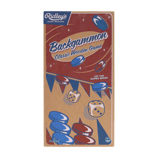 House of Novelties Wooden Backgammon