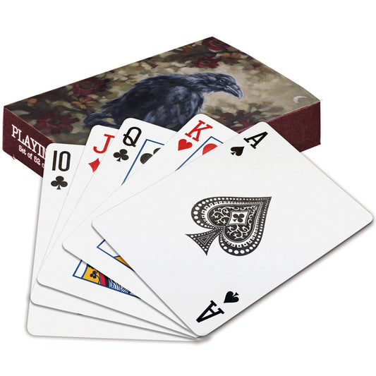 Night Raven Playing Cards