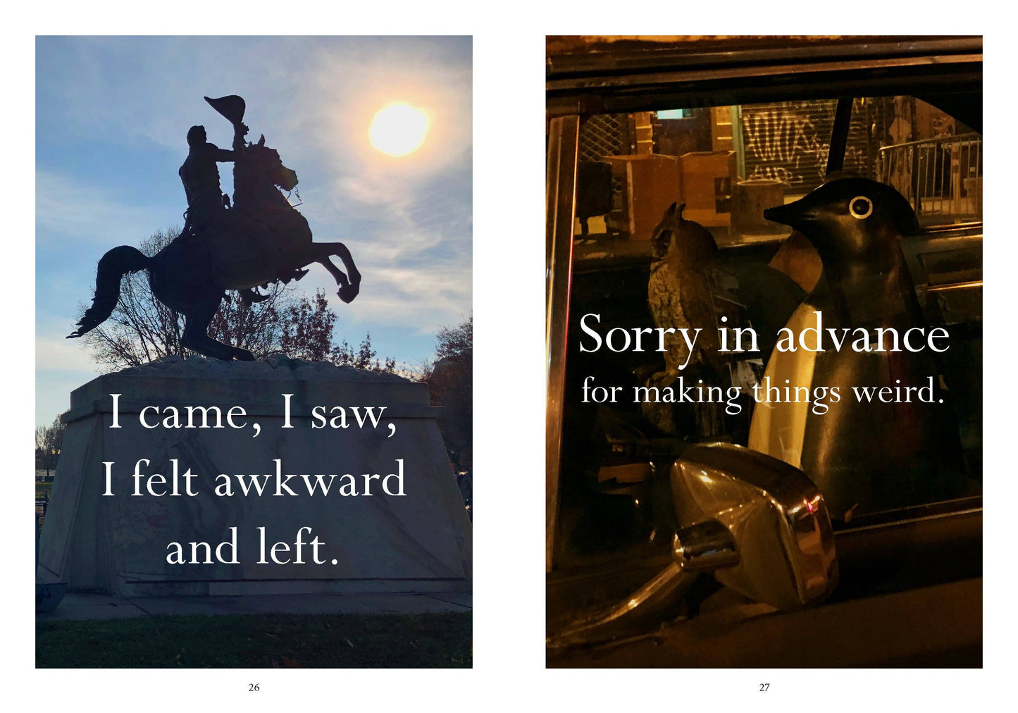 Sorry in advance for making things weird