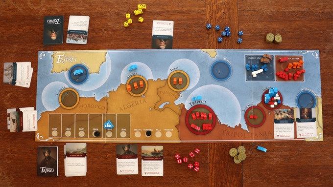 The Shores of Tripoli Board Game