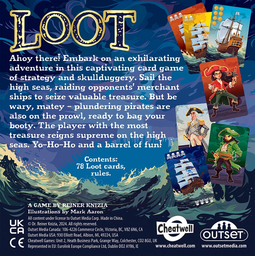 Loot - The Fast Placed Pirate Card Game
