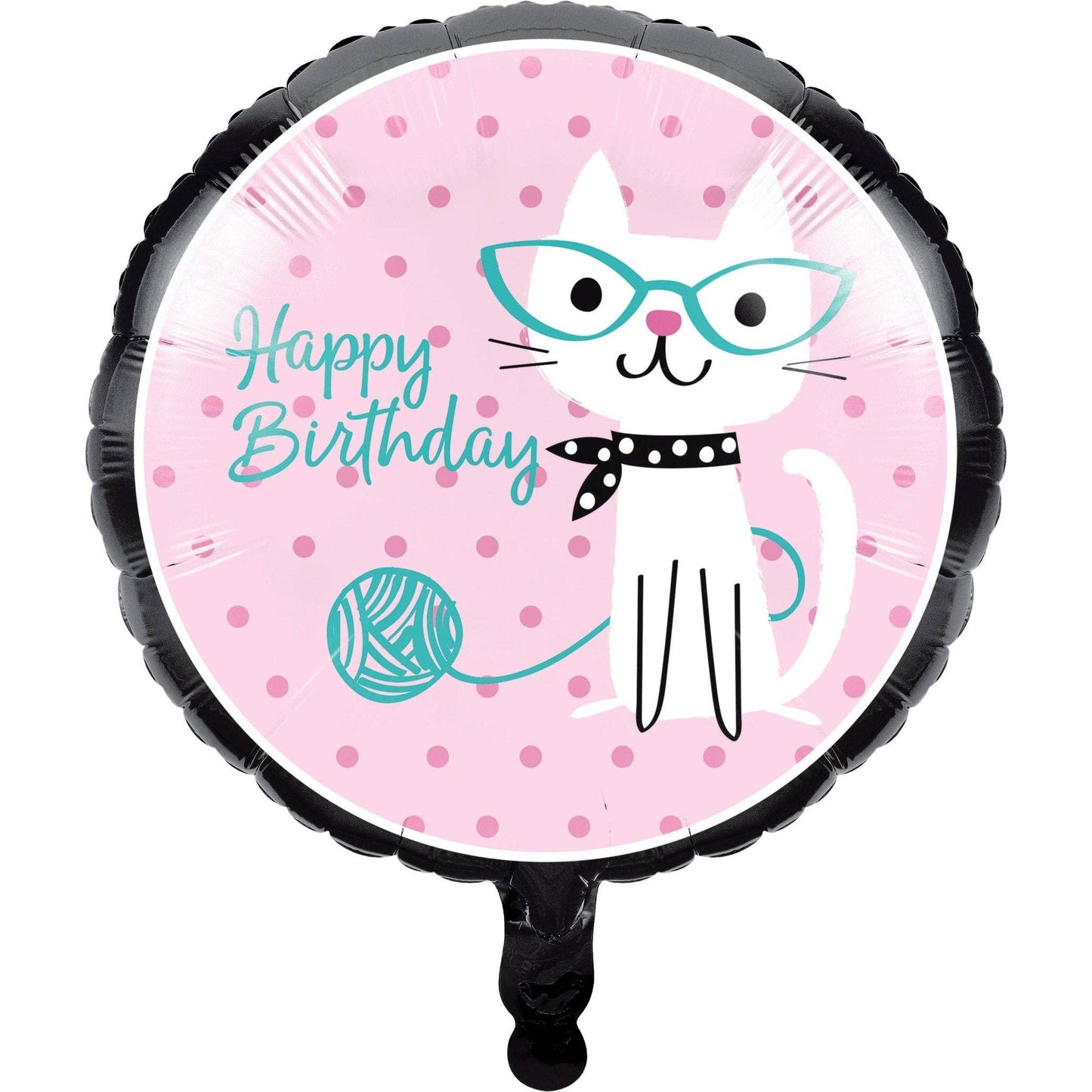 18" Purr-Fect Party Mylar Balloon