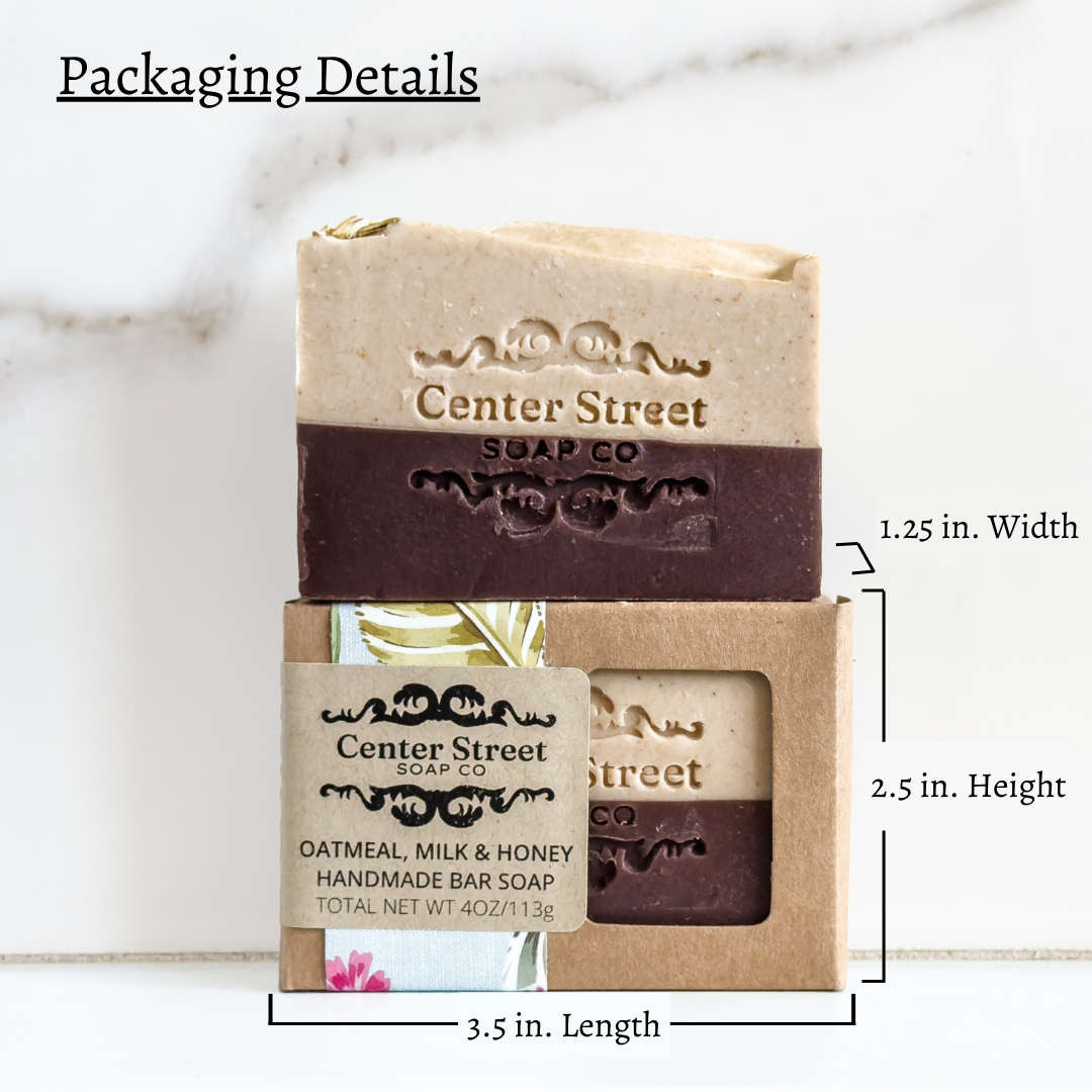 Oatmeal, (Goat's) Milk & Honey Handmade Bar Soap