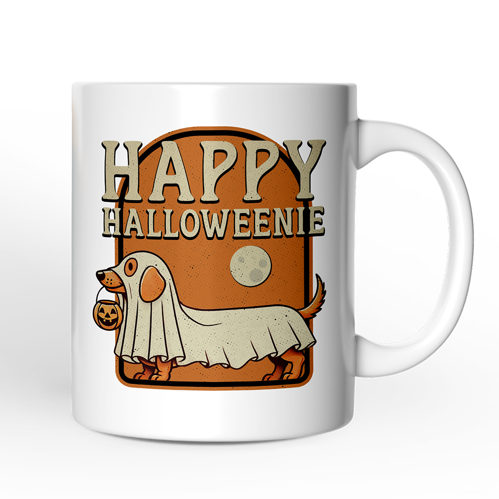 Happy Halloweenie Dachshund Halloween Mug
