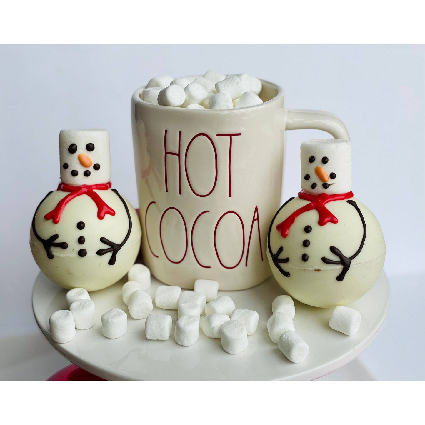Snowmen Hot Chocolate Bombs