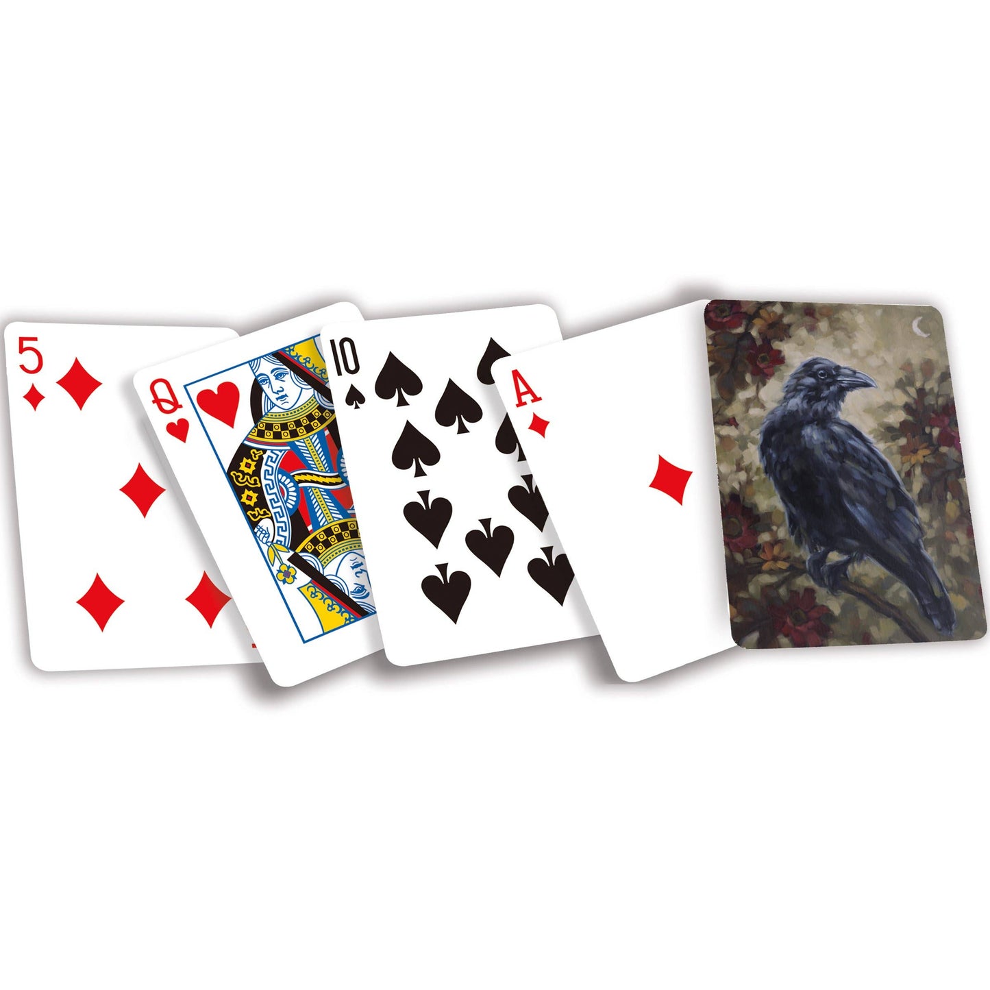 Night Raven Playing Cards
